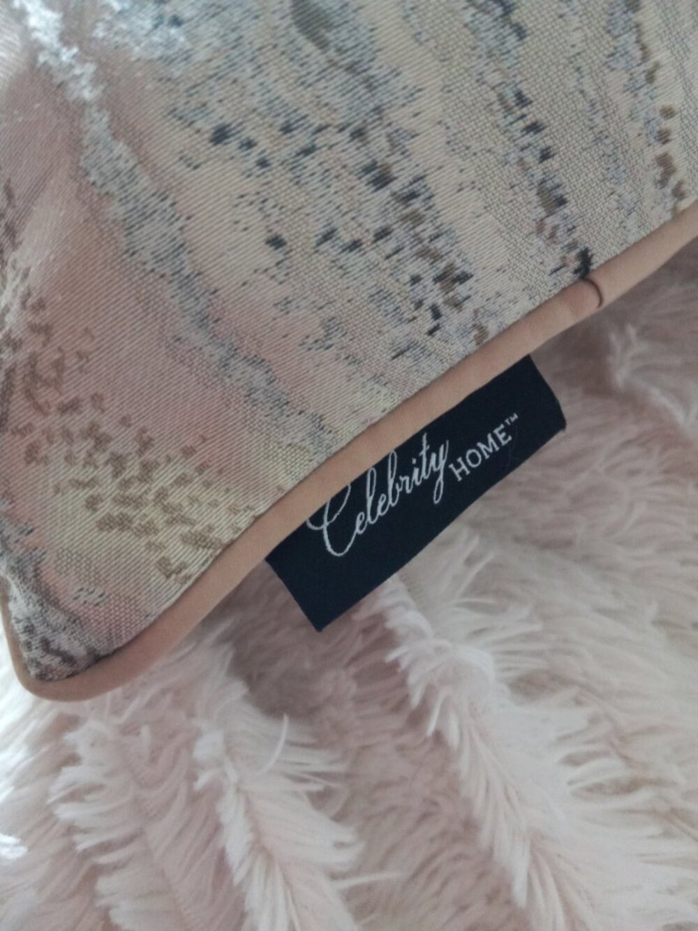 Celebrity home feather filled pillow